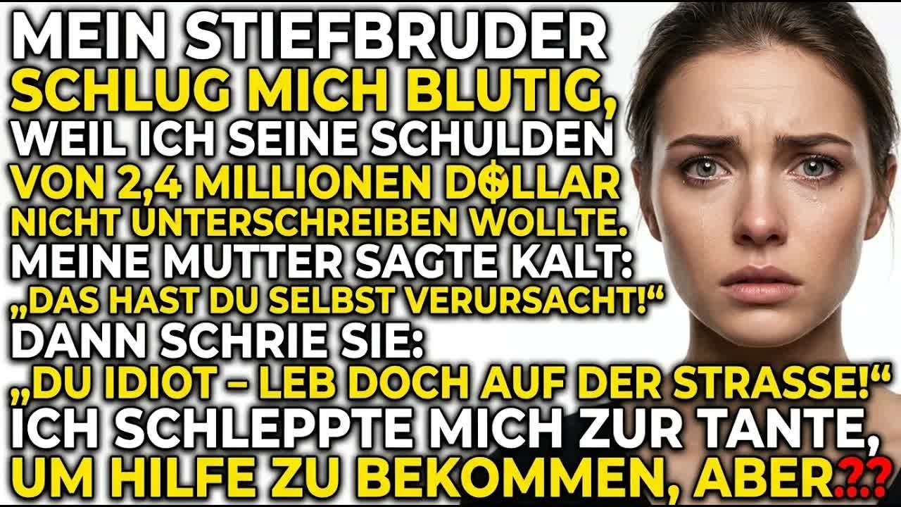 Meine Mutter stand über mir, während ich blutend auf meinem Küchenboden lag, und sagte: „Das hast du dir selbst eingebrockt.“ Drei Wochen zuvor hatte meine Familie mich zum Sonntagsessen...