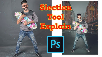 Adobe Photoshop Quick Selection Tool & Refine Edge Explain in Urdu Hindi