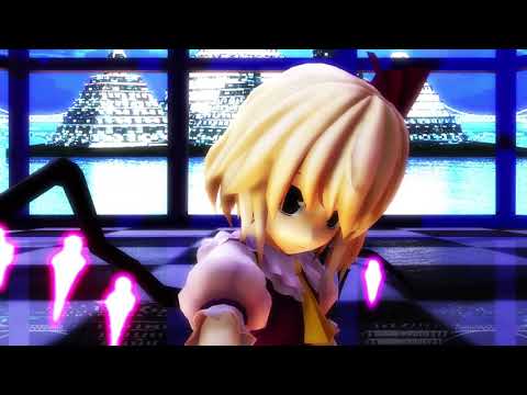 ユリナ、ユリア、水菜、水人、メアリで「一騎当千」MMD