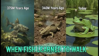The Evolution of Amphibians 🐸 | From Ocean Fish to Land Creatures