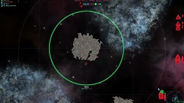 Cosmoteer | Drilling into an Asteroid in Domination Mode for the First Time