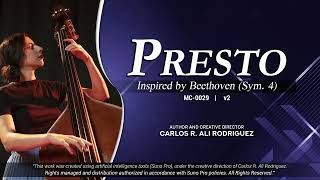PRESTO • Inspired by Beethoven (Sym. No. 4) • Classical Music • Carlos Ali • MC-0029 v2