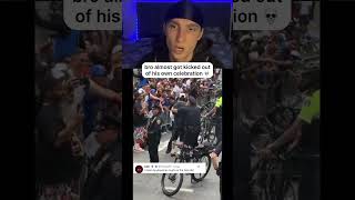 Cops really mistook Knicks player Tyler Kolek for a fan #nba #basketball #newyork #spurs #reaction