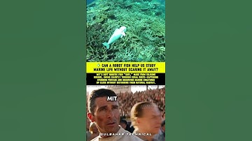 Robot Fish Swims with REAL Fish | MIT