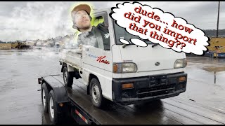 Importing A Kei Car or Truck From Japan Helpful Hints and Tips of My Experience For My Honda ACTY