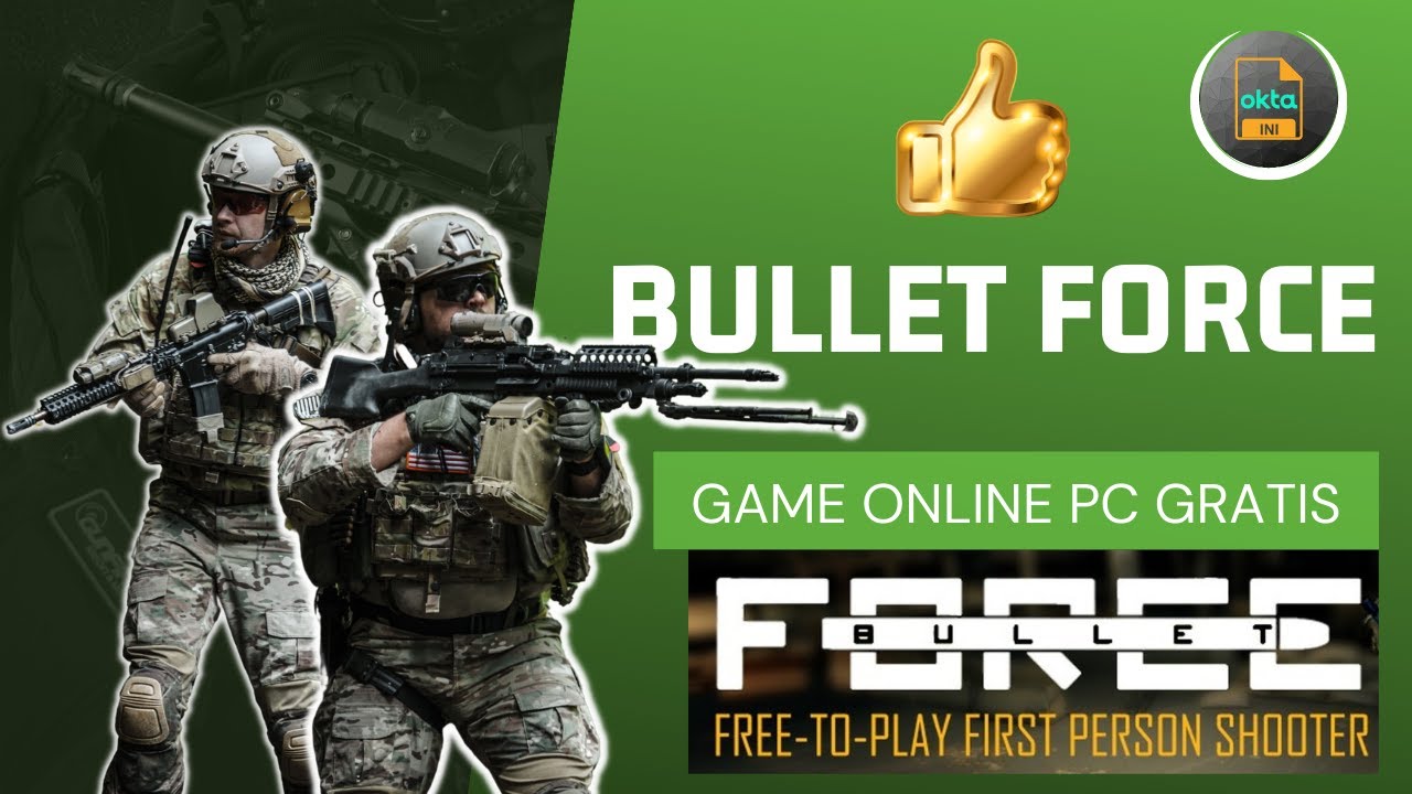 Seruuu Guisss !! Game Bullet Force ini Game Online Gratis Game Online PC Terbaru | Gaskeun Coba Main