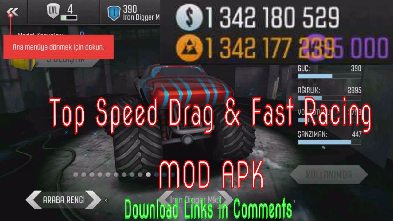 UPDATED 24.03.2022 Top Speed Drag & Fast Racing v1.40.1 MOD