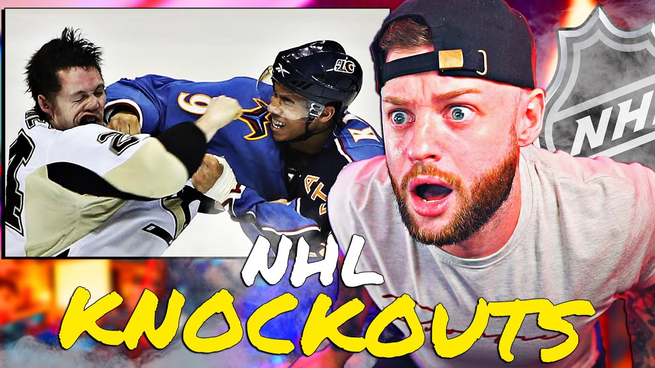 SOCCER FAN REACTS to NHL KNOCKOUTS.... YouTube