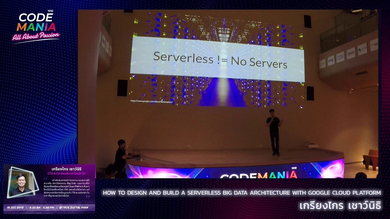 Code Mania 1010 - How to Design&Build a Serverless Big Data ...
