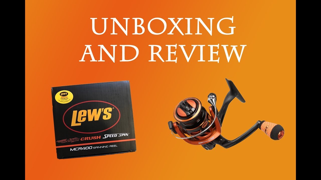 Lew’s Mach Crush Speed Spin Unboxing and Review 4K