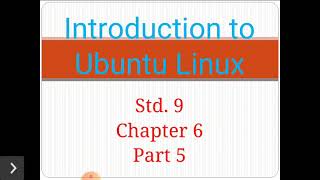 Introduction  to Ubuntu Linux Part 5 Guide