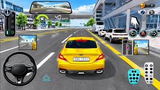 New Yellow Mercedes G63 City Driving Test 🚘& Bus Terminal Car Parking 😱🚌| 3D Driving Class Game 2026 screenshot 1