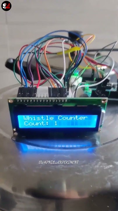 cooker whistle counter | arduino sound sensor project | #diy #shorts # ...