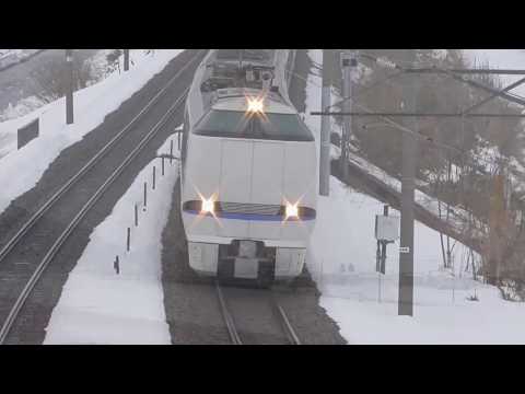 (鉄道PV)雪踏み -Thnderbird & Shirasagi Limited Express-