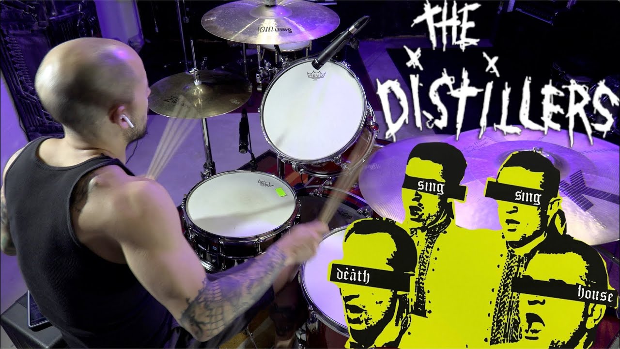 The Distillers Sing Sing Death House Drum Cover
