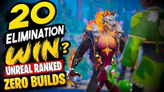 Fast Paced High Elimination Ranked Gameplay - Unreal Legend Ranked Zero Builds