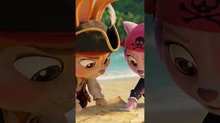 The Treasure of the Monster Pirate! #kidssong #pirates #adventure #cartoon #treasure  #nurseryrhymes