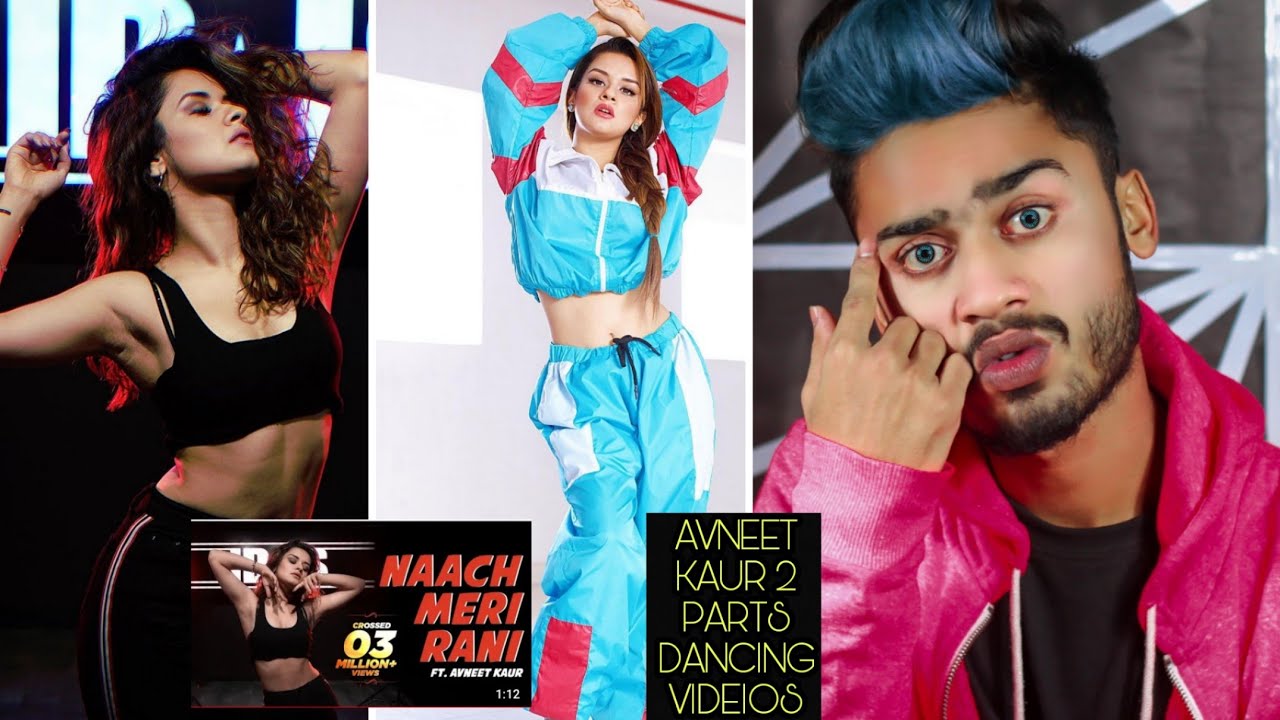 Pakistani Reaction On #Avneet Kaur Nach Meri Rani Dance &#Tiktok Dancing Videos |Ak Reaction #Avneet