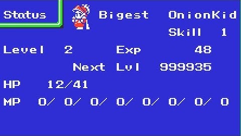 Biggest Possible Level Leap in Final Fantasy III