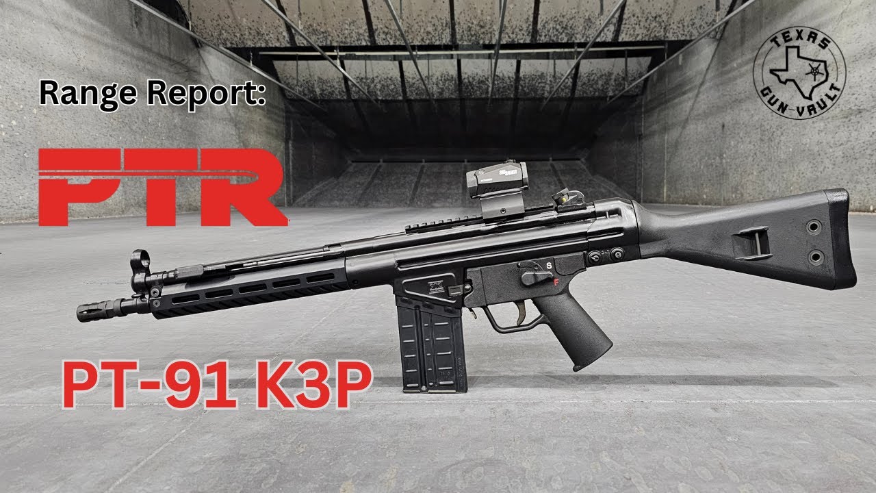 Отчет о стрельбе: PTR Industries PT-91 K3P (винтовка калибра .308 с укороченным стволом)