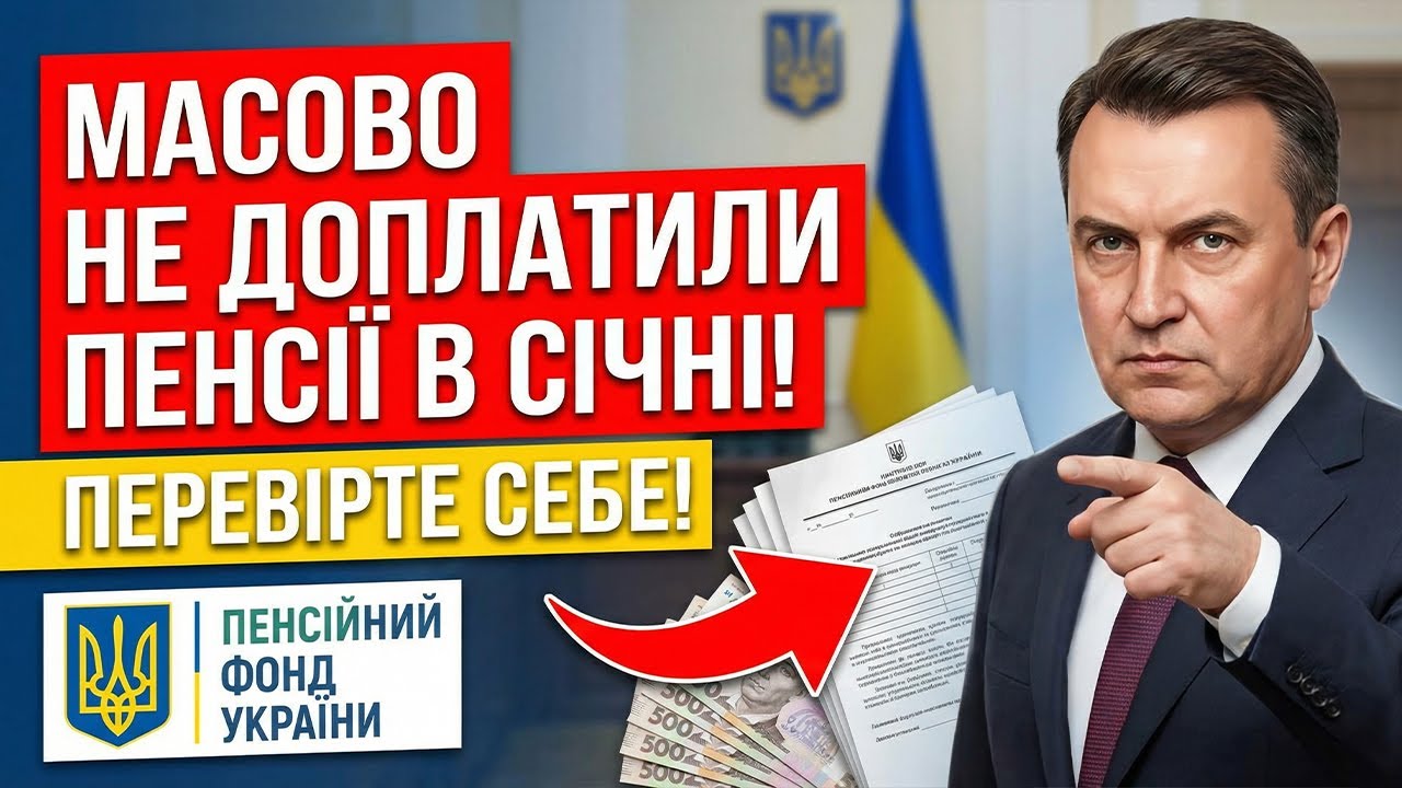 ПЕНСІОНЕРИ, ТЕРМІНОВО ПЕРЕВІРТЕ СВІЙ РАХУНОК!