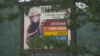 Superior National Forest wildfires: officials warn of erratic weather ahead