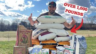 Over 1,000 Pounds of Fertilizer for Only 3 Pumpkins!