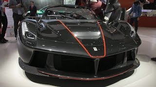 Ferrari LaFerrari Aperta: 2016 Paris Motor Show