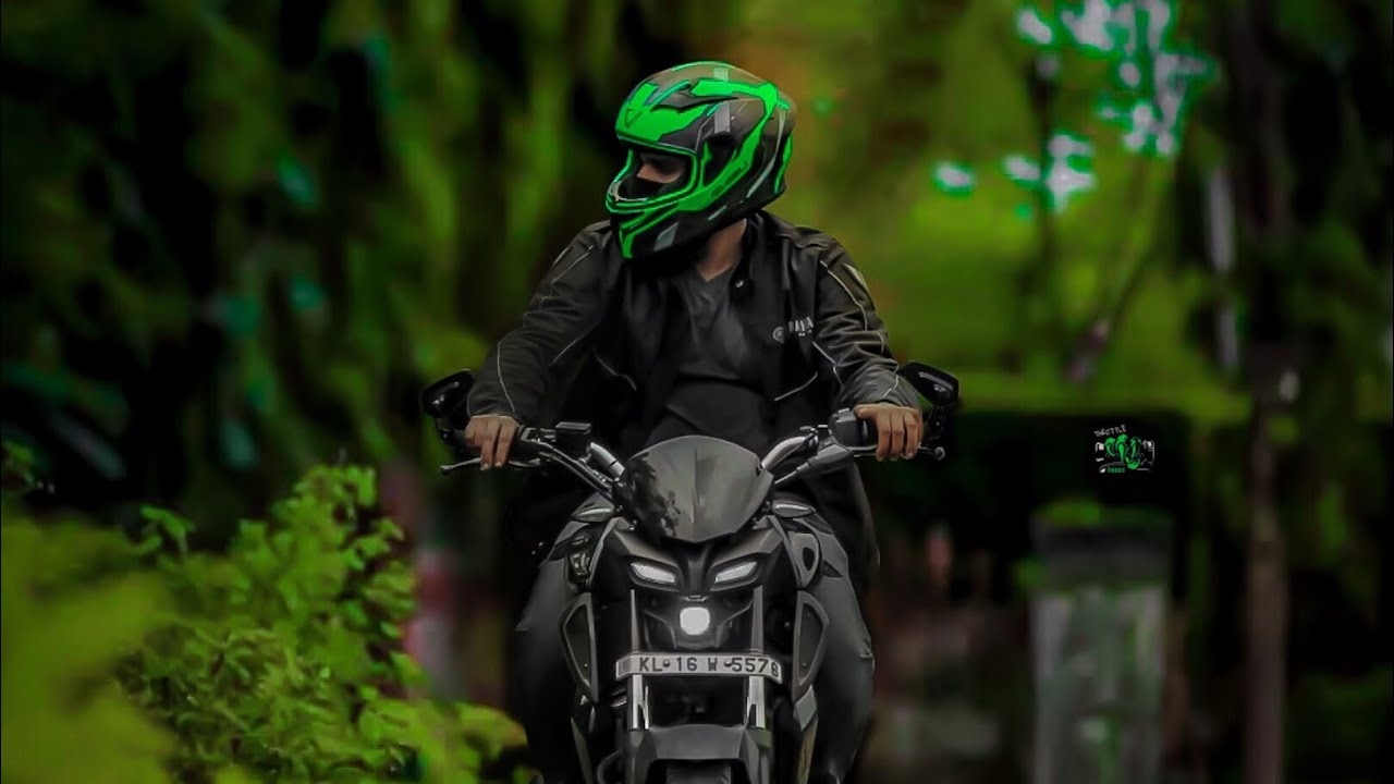 Top MT15 modification domi visor installation 