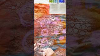 This Layering Technique Made My Art Pop 👉 #mixedmedia #artvideo