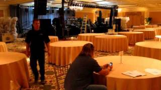 Metro Audio Visual Productions Event Load-in and Setup
