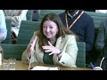 Kirsty McNeill faces questions from the International Development Committee