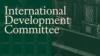 Kirsty McNeill faces questions from the International Development Committee