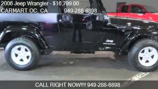 2006 Jeep Wrangler Unlimited for sale in Costa Mesa, ORANGE