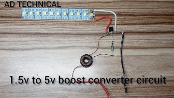 How to make diy 1.5v tape up booster converter circuit using BC547 transistor #viral #youtubevideos