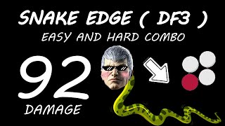 Download lagu Snake Edge DF3 Combo Bryan Tekken 8 | Easy & High Damage | Max Damage #tekken8 #bryan