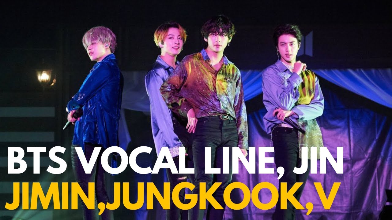 bts vocal line, the best in the industry, meet Jin, Jimin, V and ...