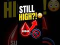 Why Blood Sugar Stays High 😳 | Insulin Resistance Explained #biochemistry #insulinresistance #exams