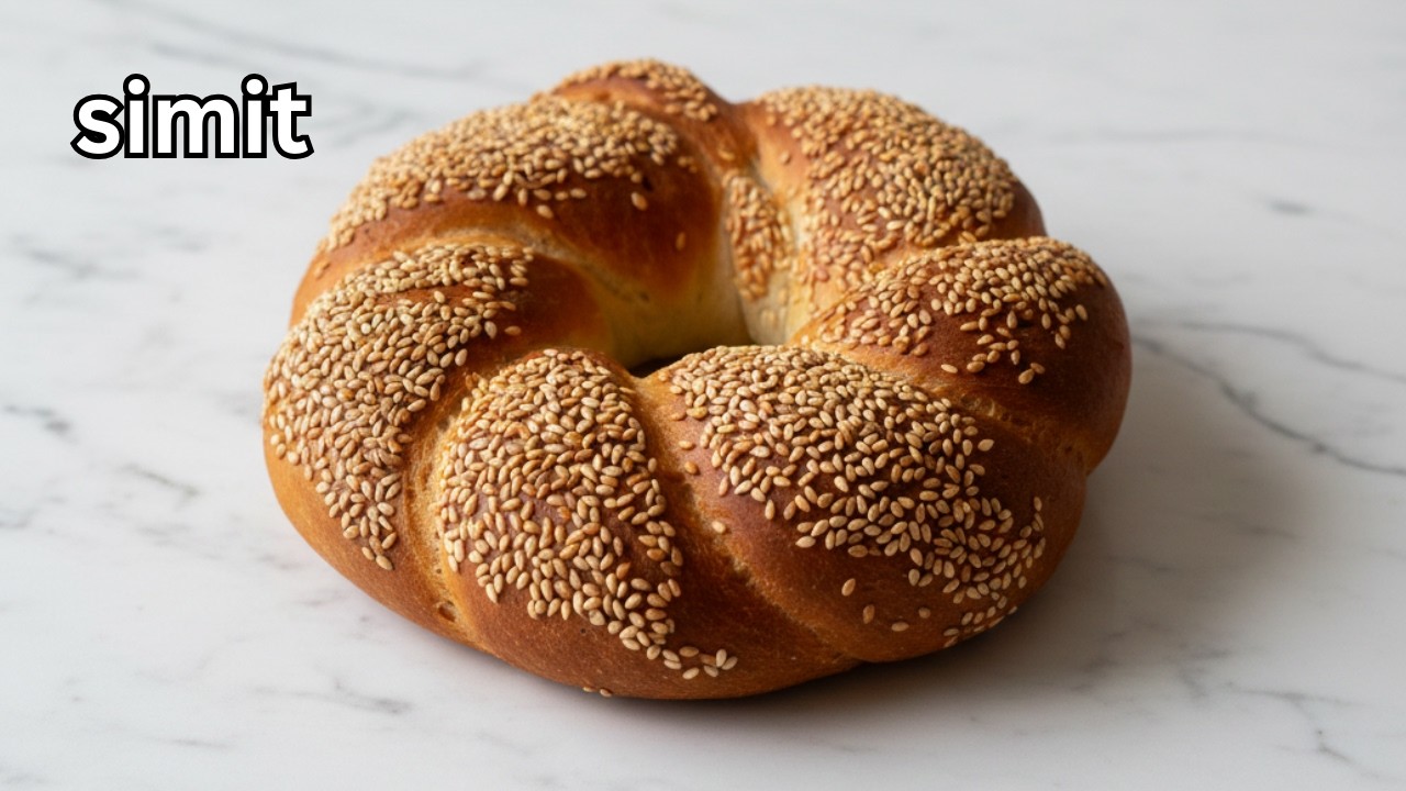 Easy Simit (Sesame Ring Bread) Recipe | Crispy Outside, Fluffy Inside