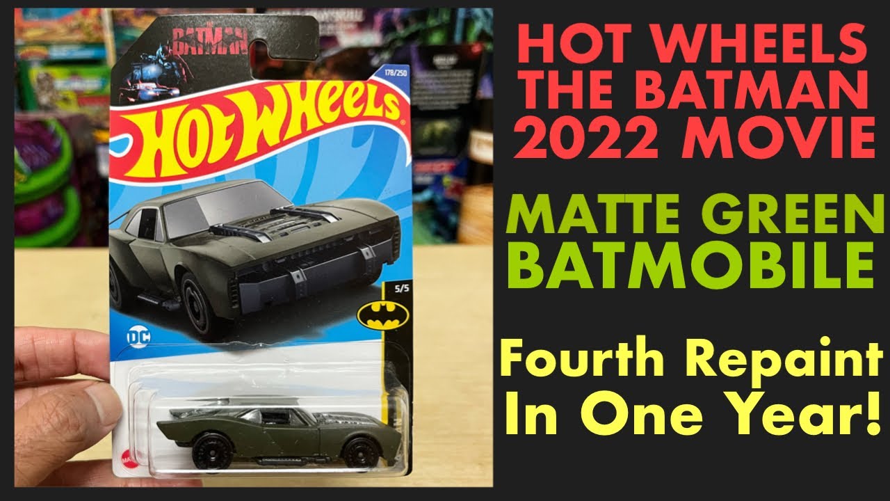 Hot Wheels 2022 - Batmobile - The Batman 5/5 [Gray] 178/250