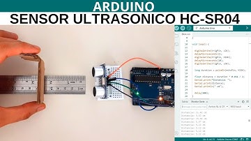 Arduino: Sensor Ultrasónico HC-SR04 Medir distancia en centímetros