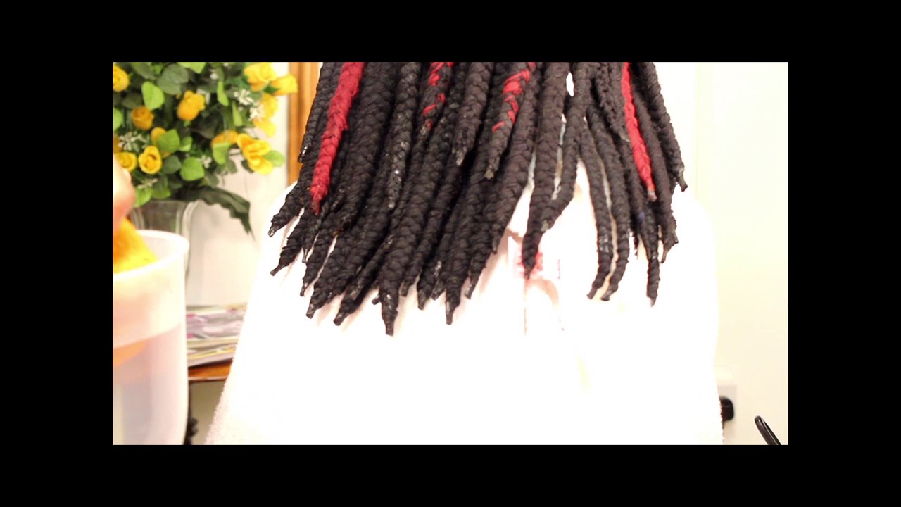 ONE MINUTE TUTORIALS YARN BRAIDS YouTube