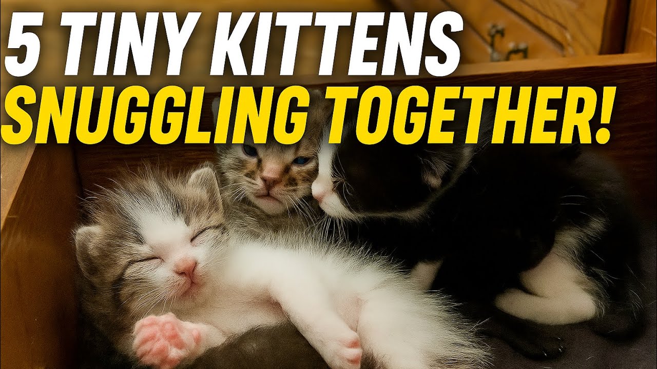 “Warning: This Kitten Snuggle Video Will Make You Smile Instantly 😍” 
