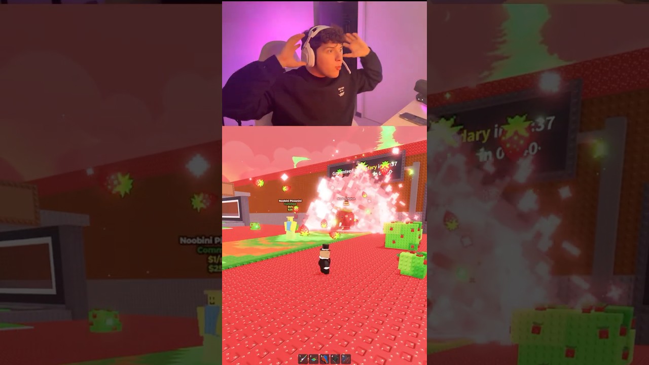 SEGUIDOR ME ROBA STRAWBERRY ELEPHANT 🍓🐘 #Shorts