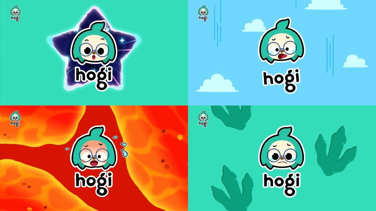 Эффекты логотипа Hogi Jingle Play в Minecraft: пиксельная графика.