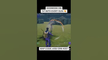 GODMODE GLITCH| 1V1 WITH EVERY GUN 🔫 | #shorts #fortnite #gaming