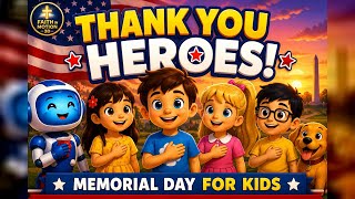 Learning About Memorial Day Heroes! πΊπΈ (Caleb Cloud Adventures)
