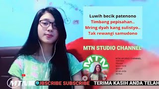 Lgm. Sesideman (bowo) dandang gulo slendro karaoke duet mantul pull