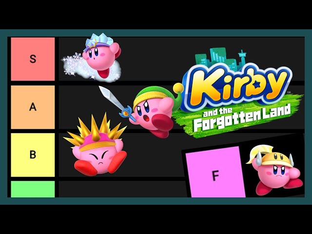 Ranking Kirby and the Forgotten Land Abilities