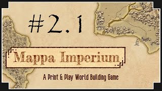 Mappa Imperium - играем в настолку pt 2.1 (I и II Era)